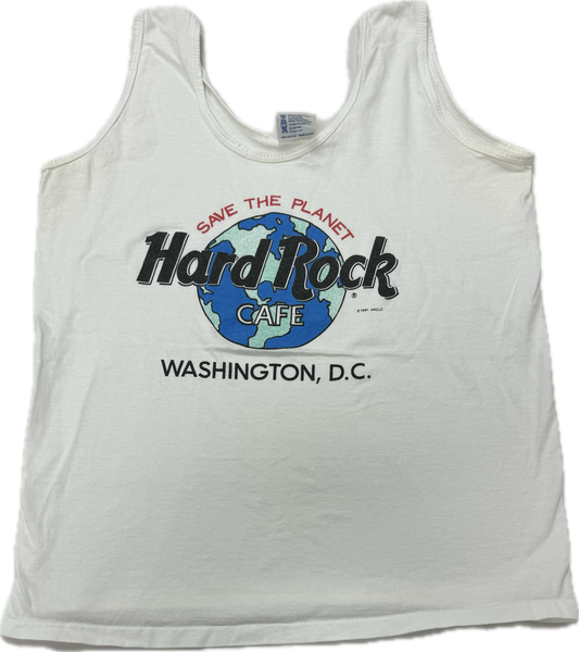 Vintage Hard Rock Cafe Washington D.C. Vacation Tank Top(Medium)