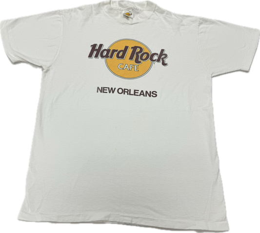 Vintage Hard Rock Cafe Logo New Orleans Vacation Tee(Large)