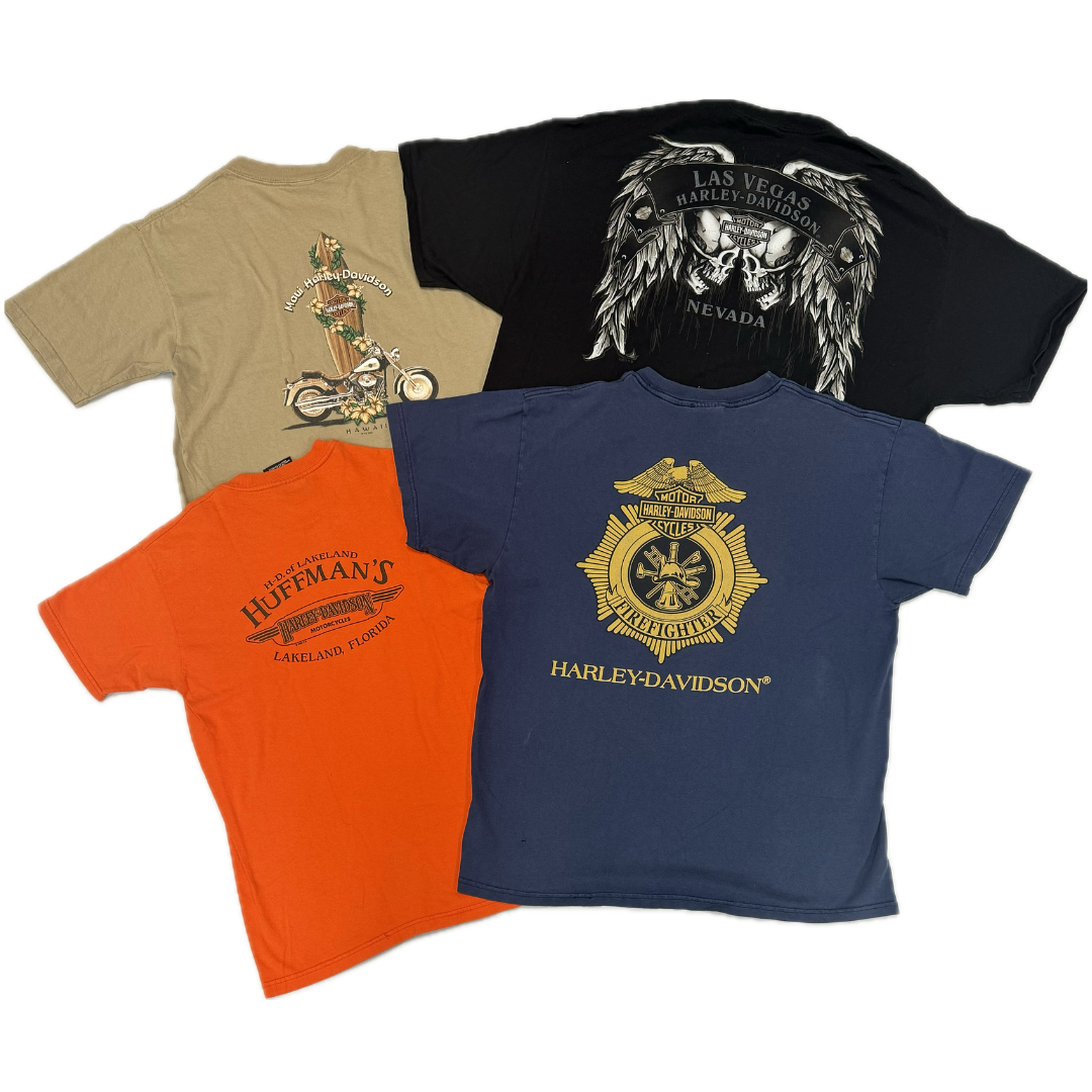 GRADE A Harley Davidson Tees Mystery Packs/Bundles